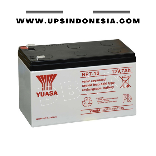 BATTERY YUASA 7AH